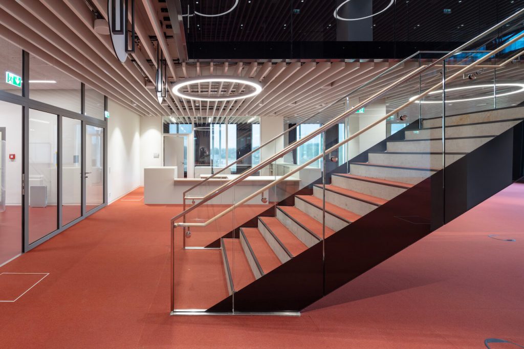 Medizincampus Augsburg - Lehrgebäude - Bibliothek