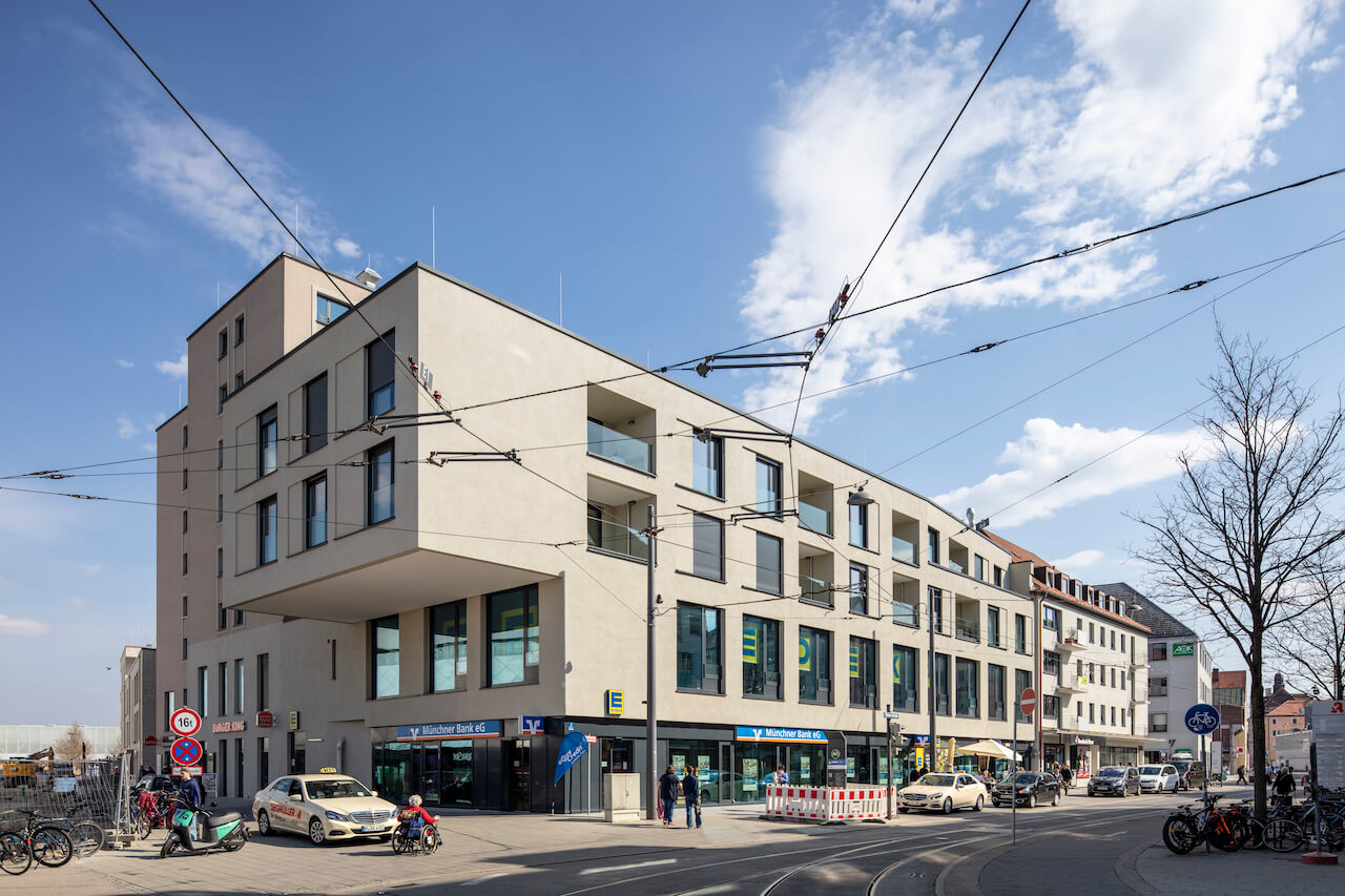 Neue Pasinger Mitte - München - Außenansicht