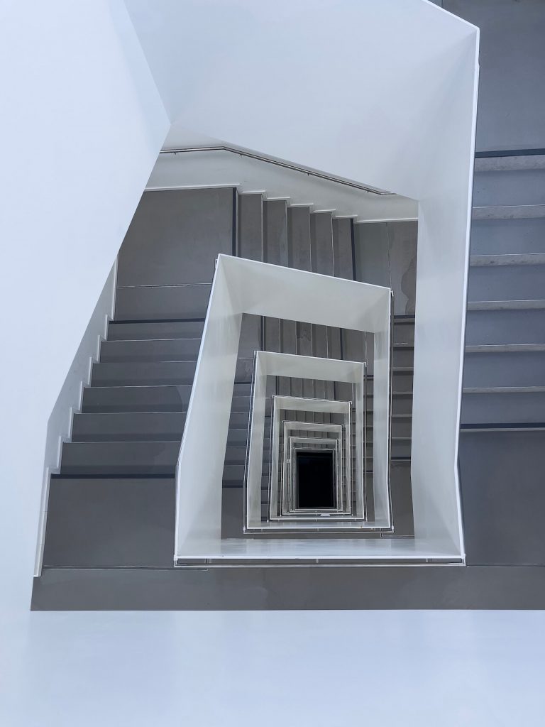 Medizincampus Augsburg - Lehrgebäude - Treppenhaus